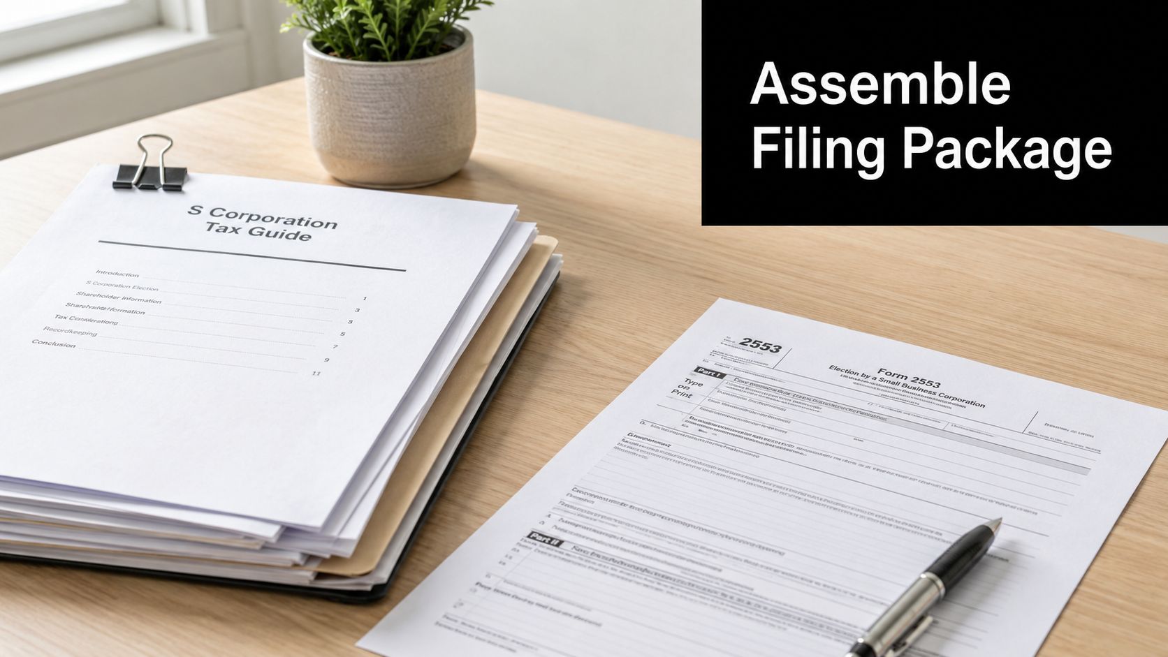 Assembling Your Late Election Filing Package