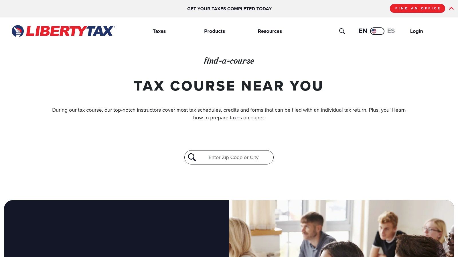 Liberty Tax – Tax School